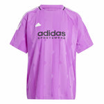Herren Kurzarm-T-Shirt Adidas Tiro Cut 3 Lila