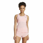 Herren Kurzarm-T-Shirt Adidas Adizero Rosa