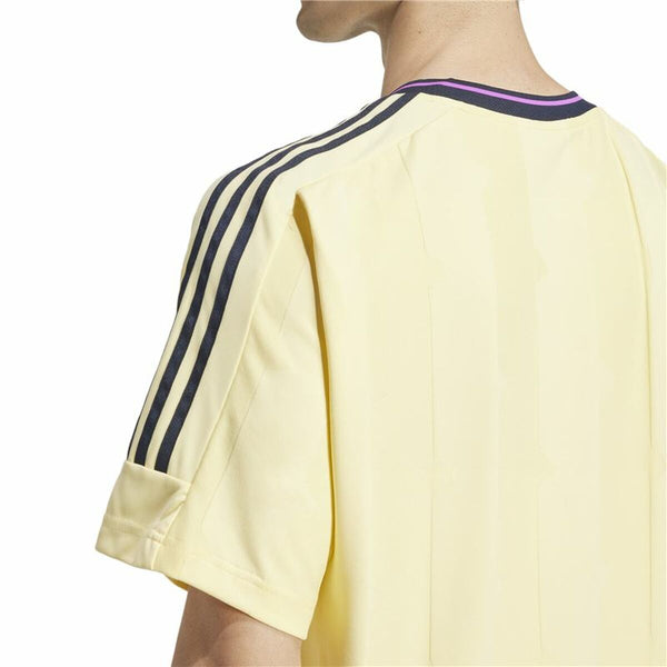 Herren Kurzarm-T-Shirt Adidas House Of Tiro Jacquard Gelb