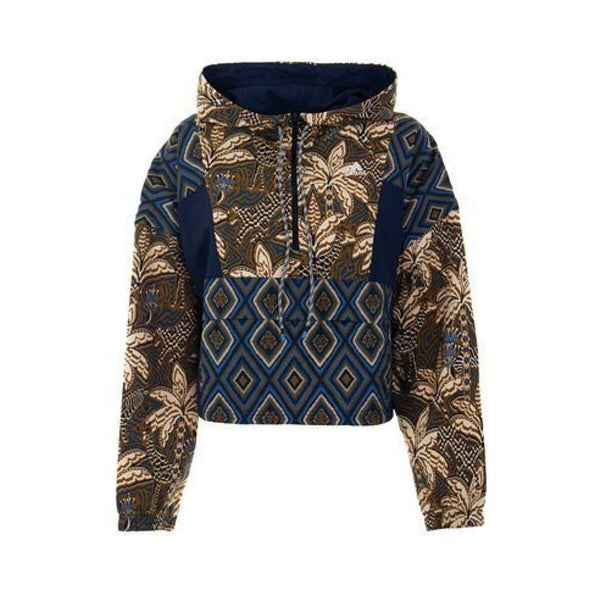 Damen Sweater mit Kapuze Adidas IV9748 Blau