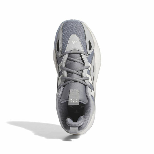 Basketballschuhe für Kinder Adidas Trae Unlimited Weiß Grau