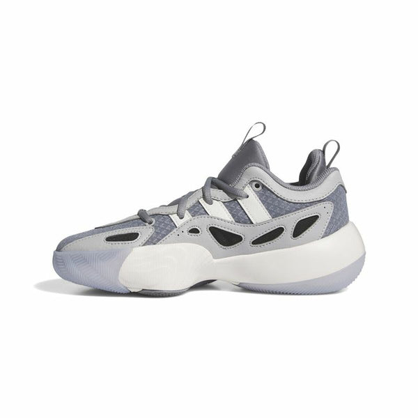 Basketballschuhe für Kinder Adidas Trae Unlimited Weiß Grau