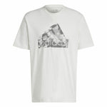Herren Kurzarm-T-Shirt Adidas Future Icons Graphic Weiß