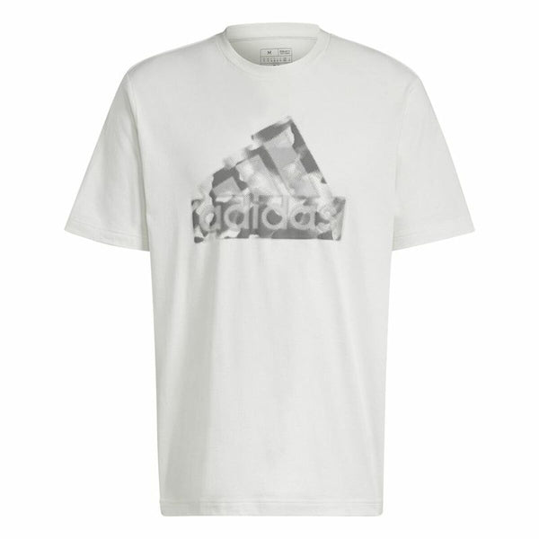 Herren Kurzarm-T-Shirt Adidas Future Icons Graphic Weiß