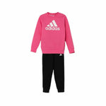 Kinder-Trainingsanzug Adidas Essentials Schwarz Rosa