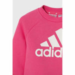 Kinder-Trainingsanzug Adidas Essentials Schwarz Rosa