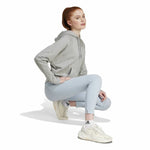 Herren Sweater mit Kapuze Adidas Signature Graphic Embroidery French Grau