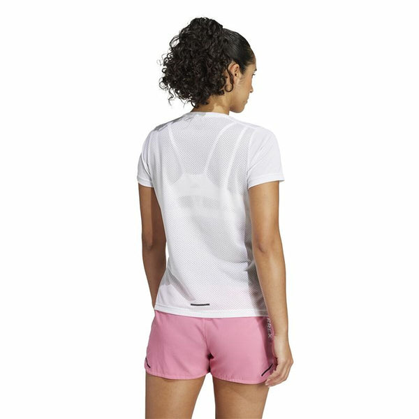 Herren Kurzarm-T-Shirt Adidas Terrex Agravic Weiß