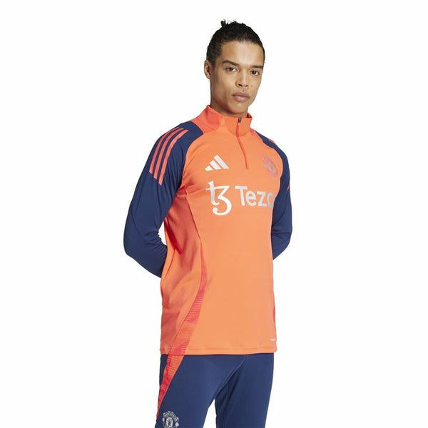 Herren Langarm-T-Shirt Adidas Tiro24 Training Orange