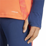 Herren Langarm-T-Shirt Adidas Tiro24 Training Orange