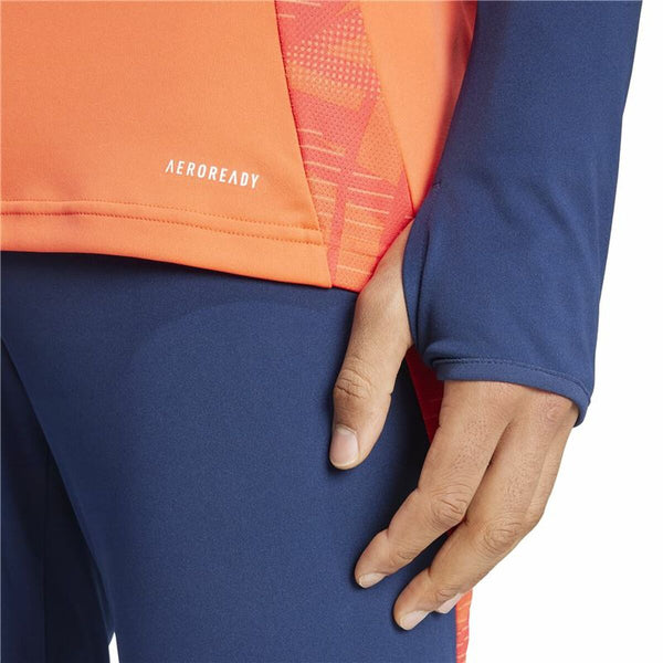 Herren Langarm-T-Shirt Adidas Tiro24 Training Orange