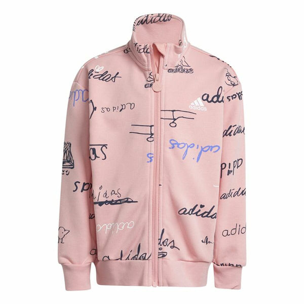 Damen-Trainingsanzug Adidas Brand Love Little niña Rosa Rosa