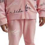 Damen-Trainingsanzug Adidas Brand Love Little niña Rosa Rosa