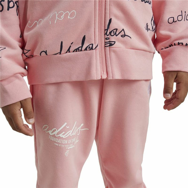 Damen-Trainingsanzug Adidas Brand Love Little niña Rosa Rosa