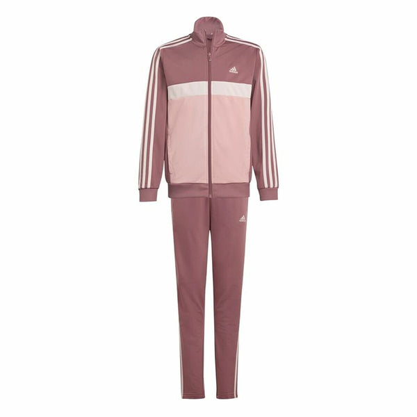 Kinder-Trainingsanzug Adidas Essentials Orange Rosa