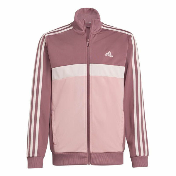 Kinder-Trainingsanzug Adidas Essentials Orange Rosa