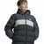 Sportjacke für Kinder Adidas Cazadora Synthetic Down Infantil Schwarz Grau