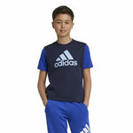 Jungen Kurzarm-T-Shirt Adidas Essentials Blau