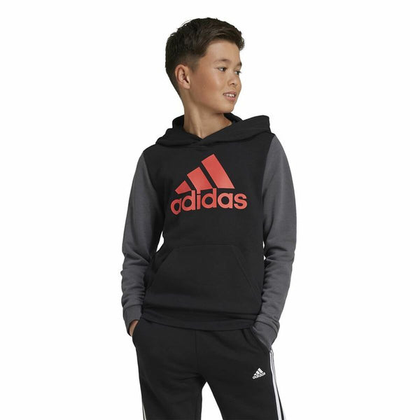 Sweatshirt mit Kapuze für Mädchen Adidas Essentials Grau