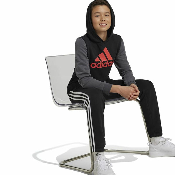 Sweatshirt mit Kapuze für Mädchen Adidas Essentials Grau