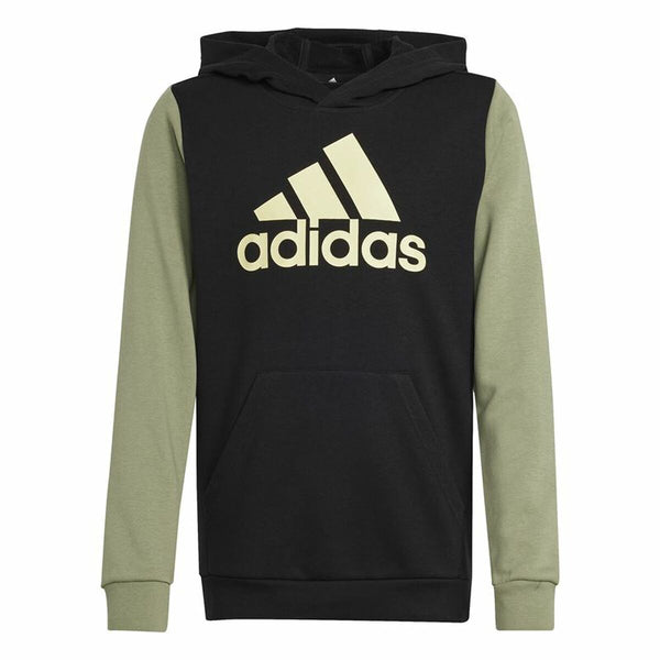 Herren Sweater mit Kapuze Adidas Essentials grün