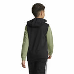 Herren Sweater mit Kapuze Adidas Essentials grün