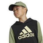 Herren Sweater mit Kapuze Adidas Essentials grün