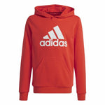 Jungen Sweater mit Kapuze Adidas Big Logo Essentials Rot