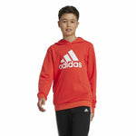 Jungen Sweater mit Kapuze Adidas Big Logo Essentials Rot