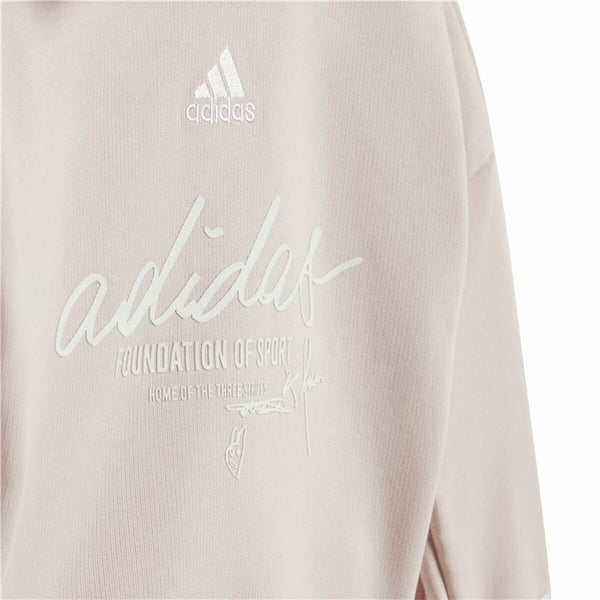 Kinder-Trainingsanzug Adidas Brand Love Jogger Rosa