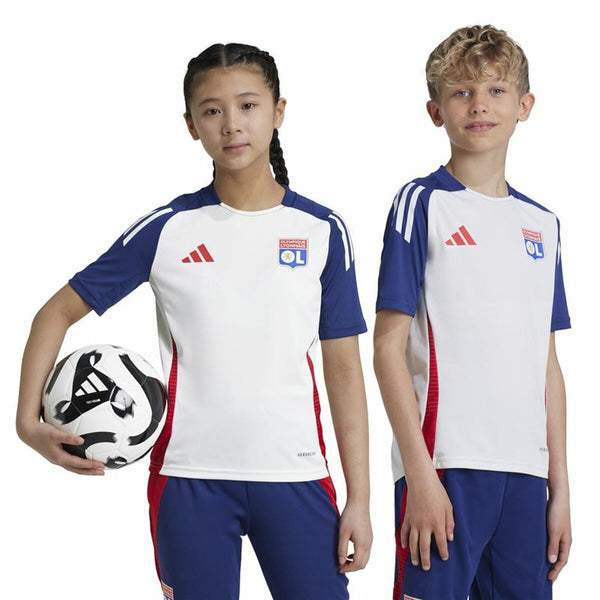 Kurzarm Fußballshirt für Kinder Adidas Tiro24 Blau (9-10 Jahre)