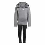 Kinder-Trainingsanzug Adidas And Little Grau