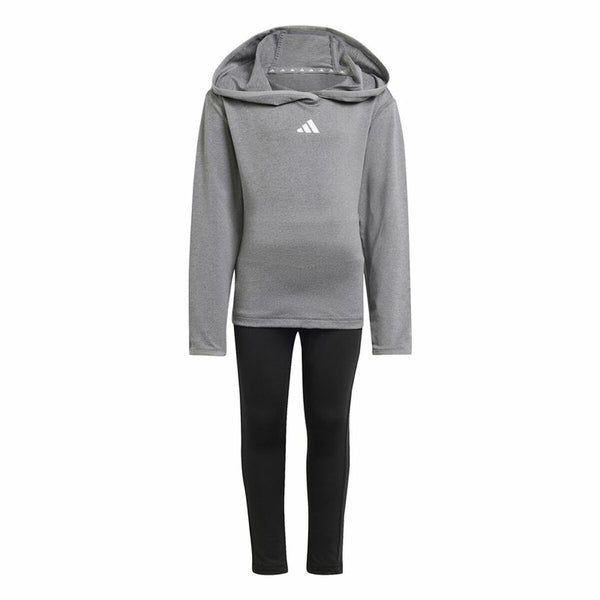 Kinder-Trainingsanzug Adidas And Little Grau