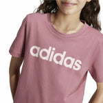Damen Kurzarm-T-Shirt Adidas Essentials Rosa