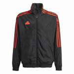 Sweater ohne Kapuze Adidas Tiro Woven Tracktop Schwarz