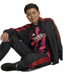 Sweater ohne Kapuze Adidas Tiro Woven Tracktop Schwarz