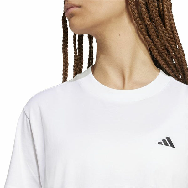 Damen Kurzarm-T-Shirt Adidas Essentials Weiß
