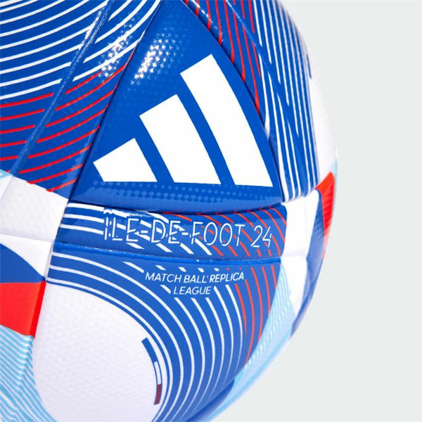 Fussball Adidas Ile de Foot 24 League Blau Größe 5