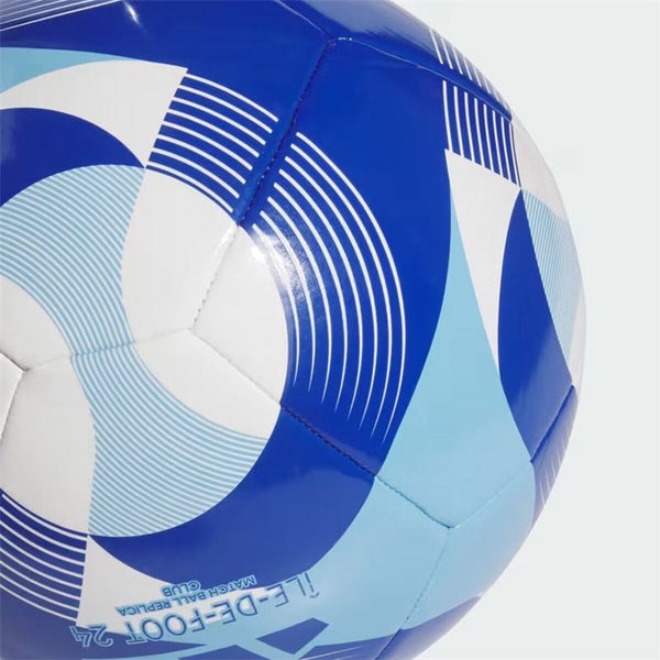 Fussball Adidas Ile de Foot 24 Club Blau Größe 5