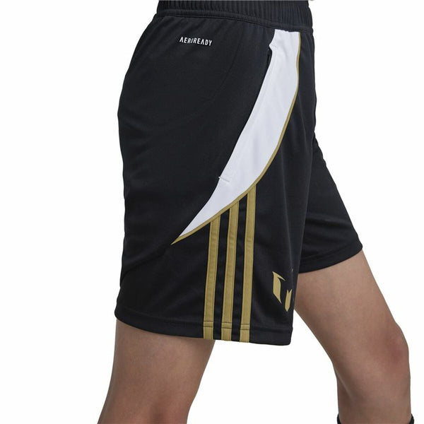 Sport Shorts Adidas Messi Training Short Schwarz