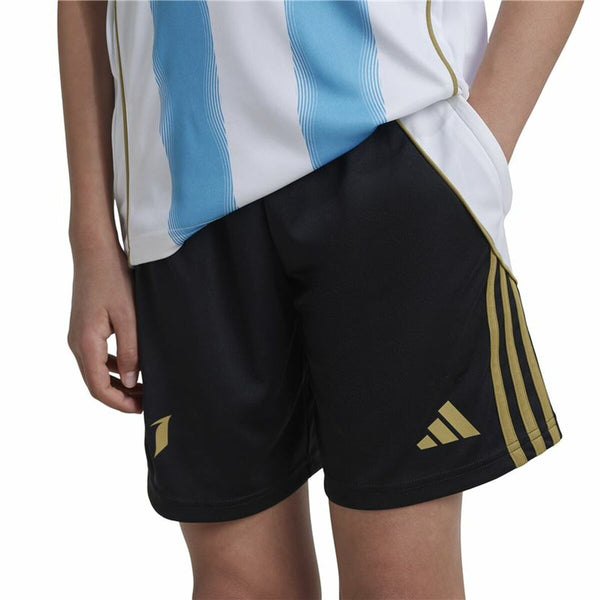 Sport Shorts Adidas Messi Training Short Schwarz