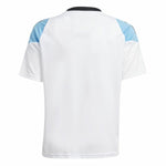 Fußballtrikot T-Shirt Adidas Messi Training Blau Weiß