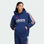 Herren Sweater mit Kapuze Adidas Tiro Nations Pack Blau
