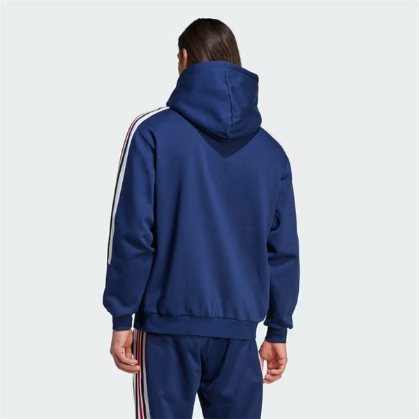 Herren Sweater mit Kapuze Adidas Tiro Nations Pack Blau