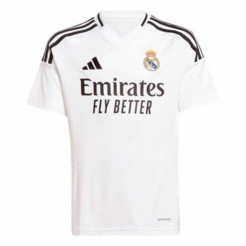 Fußballtrikot T-Shirt Adidas Real Madrid 24/25 Weiß
