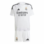 Sportset für Kinder Adidas Real Madrid 24/25 Home Kit Weiß