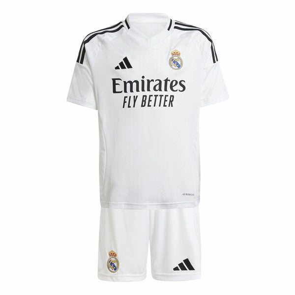 Sportset für Kinder Adidas Real Madrid 24/25 Home Kit Weiß
