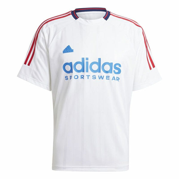 Herren Kurzarm-T-Shirt Adidas Tiro Nations Pack Weiß