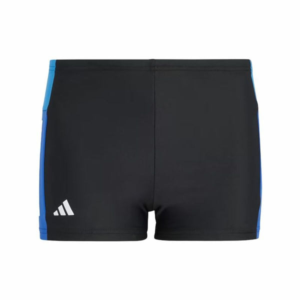 Jungen Badehose Adidas Colorblock 3-Stripes Schwarz