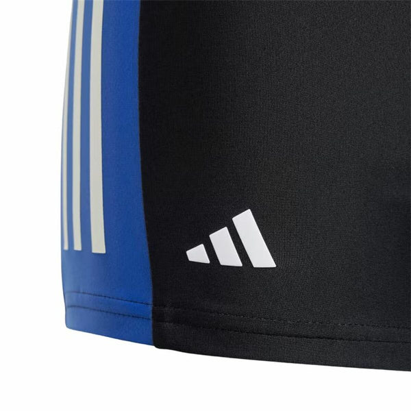 Jungen Badehose Adidas Colorblock 3-Stripes Schwarz